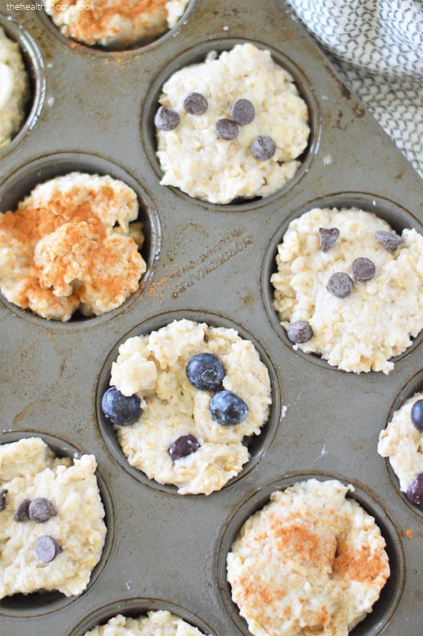 Meal prep doesn’t have to be just for dinner, these oatmeal cups are readily available to pop into the microwave whenever you need a quick breakfast! They’re easy to customize and the ultimate grab and go breakfast.