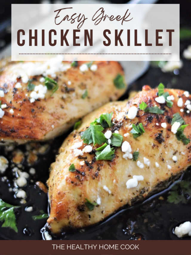 Easy Greek Chicken SKillet