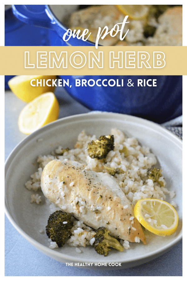 Amazingly tender rice with juicy chicken and broccoli. All made in one pot! It's a delicious meal the whole family with love.