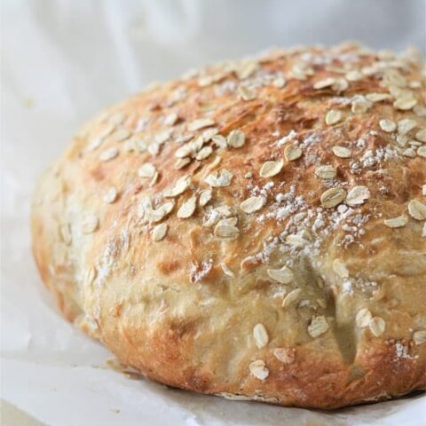 The subtle sweetness of this Honey Oat Artisan Bread will keep you coming back for more!