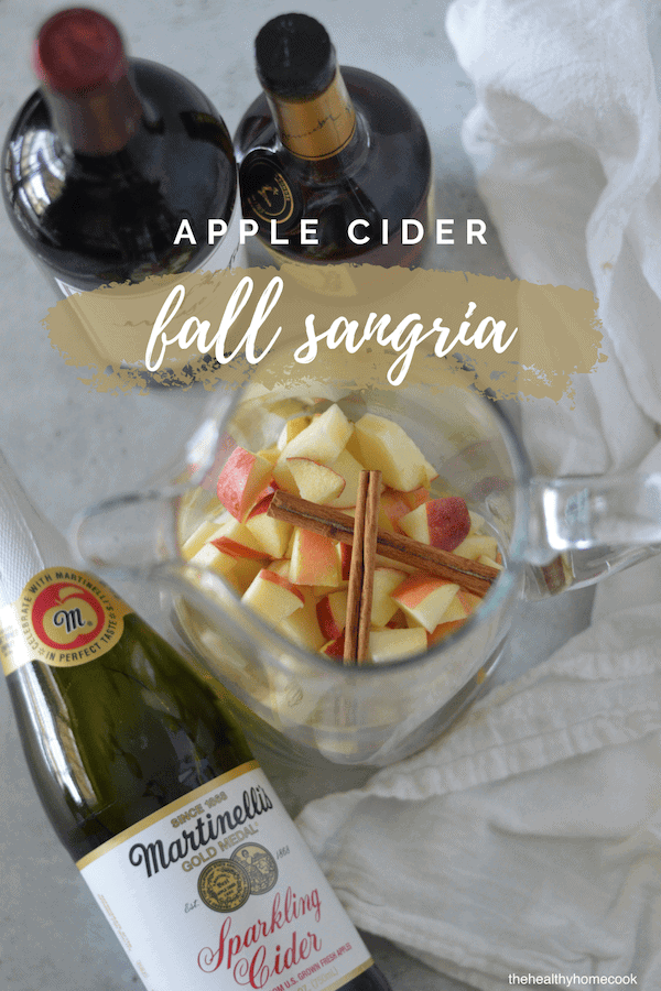 This year, mix up your usual party drinks and try this Apple Cider Fall Sangria. Full of fresh apples, sparkling apple cider and a hint of cinnamon, this is one drink that will sure be the hit of your holiday celebration.
