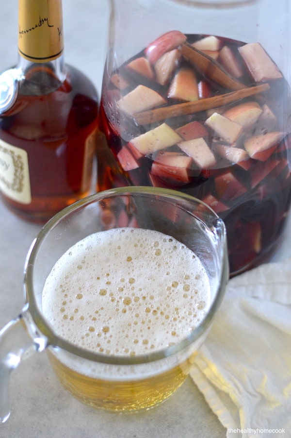 This year, mix up your usual party drinks and try this Apple Cider Fall Sangria. Full of fresh apples, sparkling apple cider and a hint of cinnamon, this is one drink that will sure be the hit of your holiday celebration.