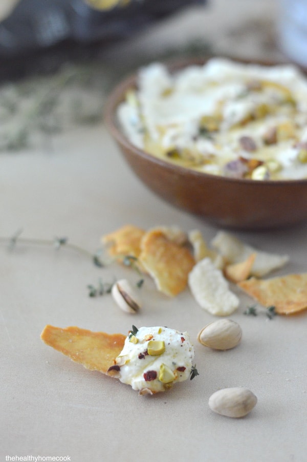 Creamy, salty & slightly sweet, this Whipped Feta Dip with Honey is the perfect addition to your next gathering.