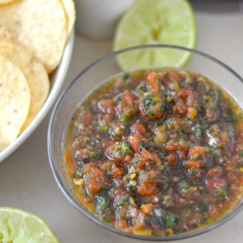This recipe requires just a few simple ingredients blended together to create an absolutely irresistible homemade salsa.