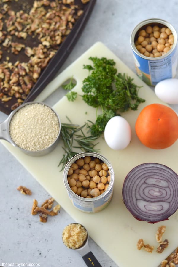 Roasted walnuts, fresh herbs and seasonings make this a burger even meat lovers can't resist! The flavor is mindblowing good!