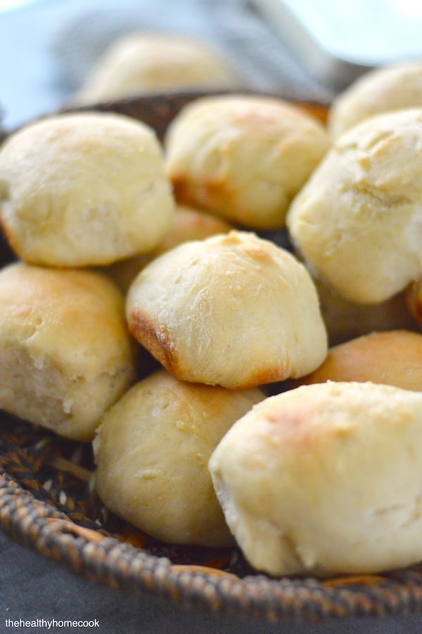 This simple recipe creates fluffy, soft dinner rolls every time. Made from scratch, start to finish, in less than 1 hour.