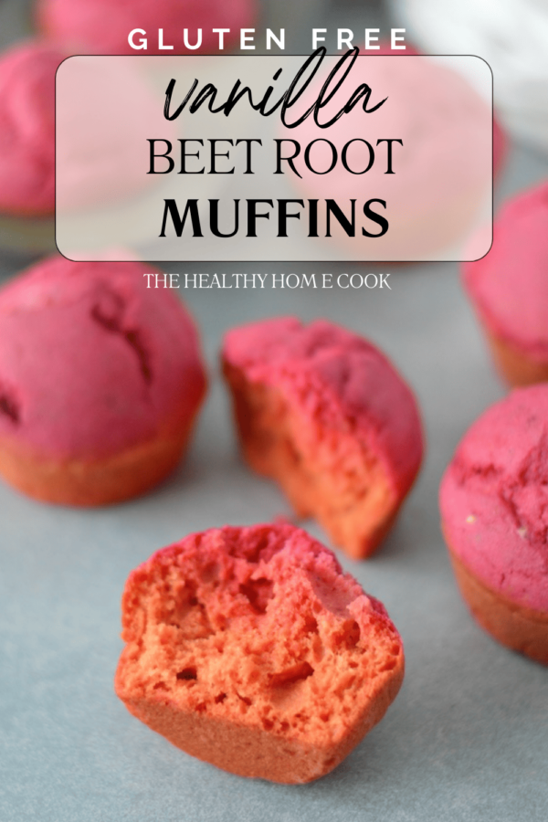 Muffins are a great way to start your day, and this Gluten Free Vanilla Beet Root Muffin Recipe is the easiest and prettiest you'll find!