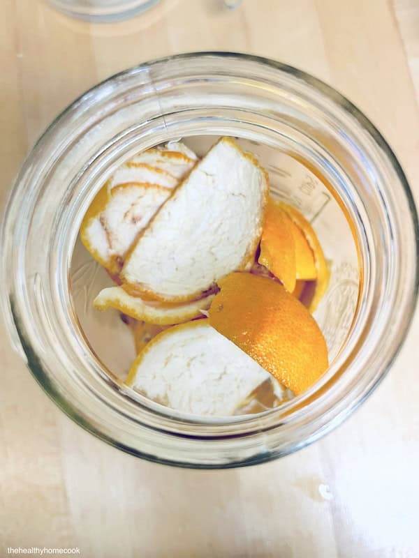 Next time you're the mood to deep clean your house, get to work with this easy, homemade Citrus Vinegar Cleaner.