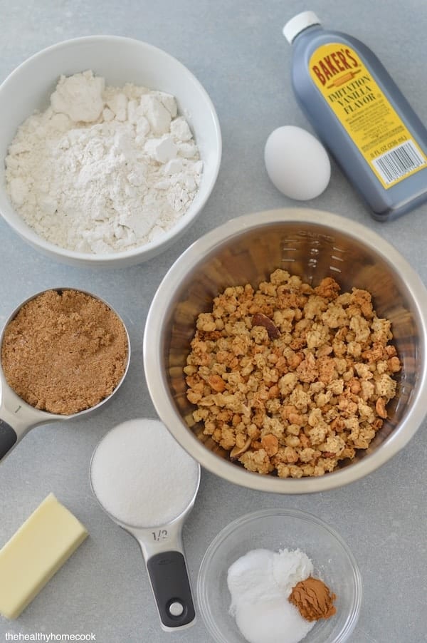 Soft cookies with crunchy granola bits through out. Full of cinnamon, buttery flavor. You're guaranteed to love these Granola Cookies.