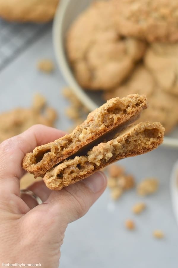 Soft cookies with crunchy granola bits through out. Full of cinnamon, buttery flavor. You're guaranteed to love these Granola Cookies.