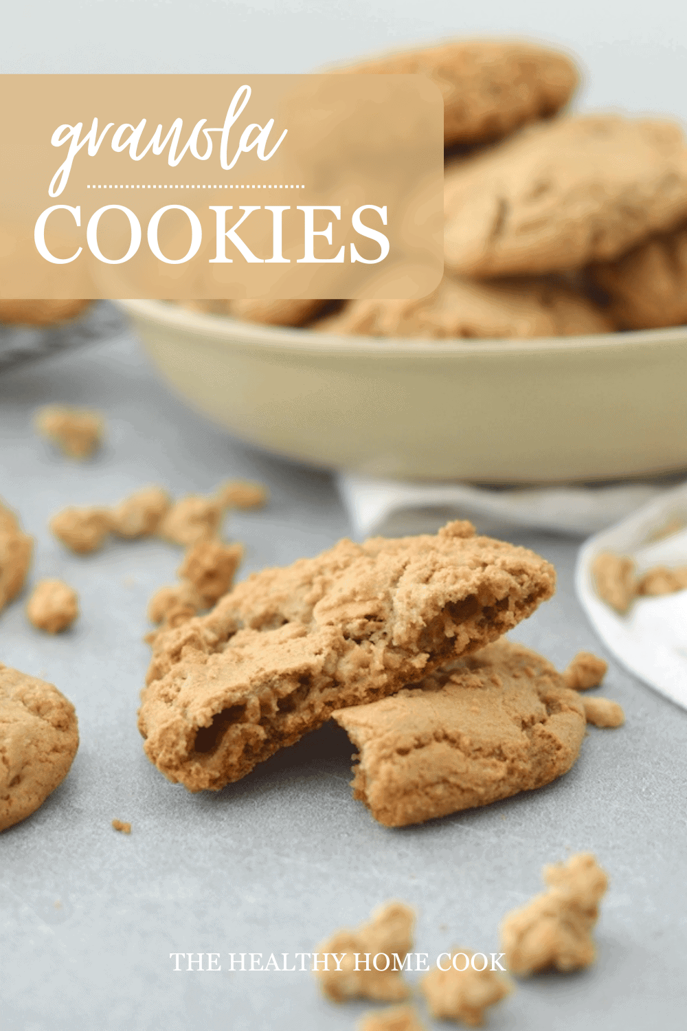 Soft cookies with crunchy granola bits through out. Full of cinnamon, buttery flavor. You're guaranteed to love these Granola Cookies.