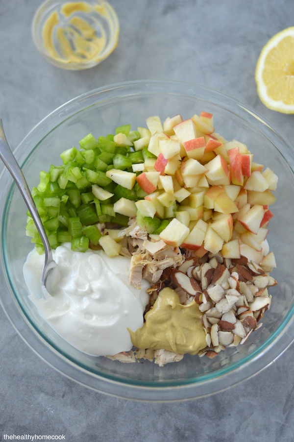 This healthy, flavorful salad comes together quickly and is perfect as a simple sandwich, in a lettuce wrap, or by itself.