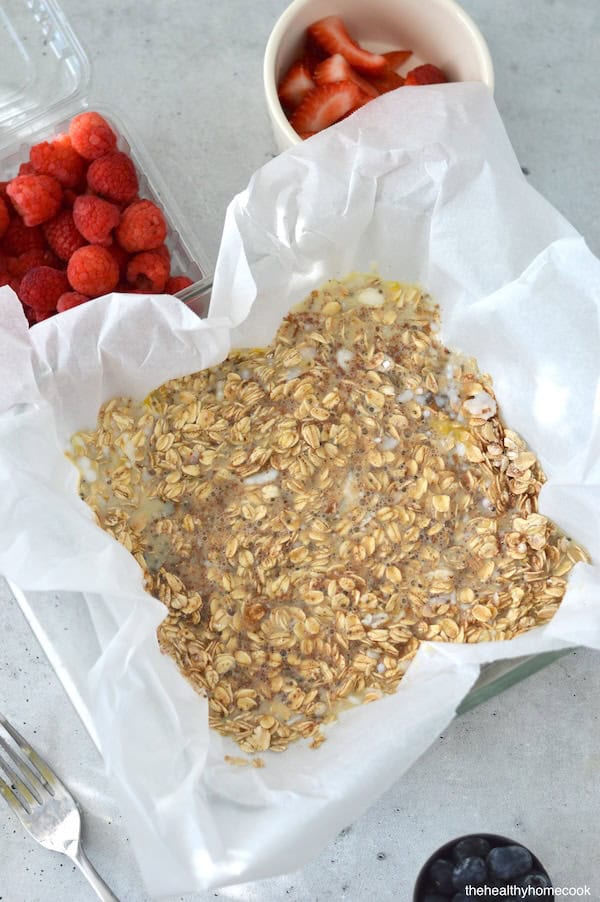 Breakfast lovers, this one is for you! My Berry Baked Oatmeal is the ultimate, fruity morning dish everyone will love.