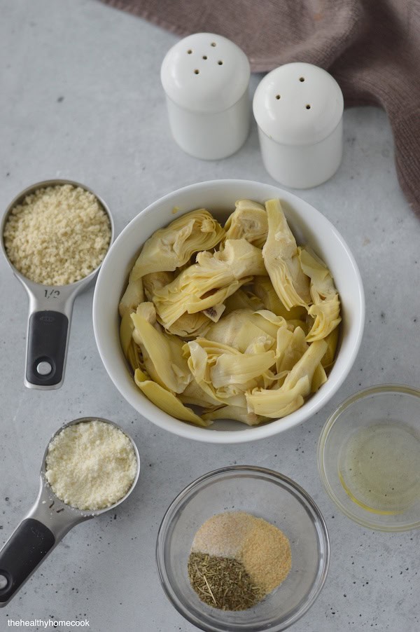 You have to make these mouthwatering Air Fryer Artichoke Hearts. Lightly breaded, golden brown, and ready in less than 10 minutes!