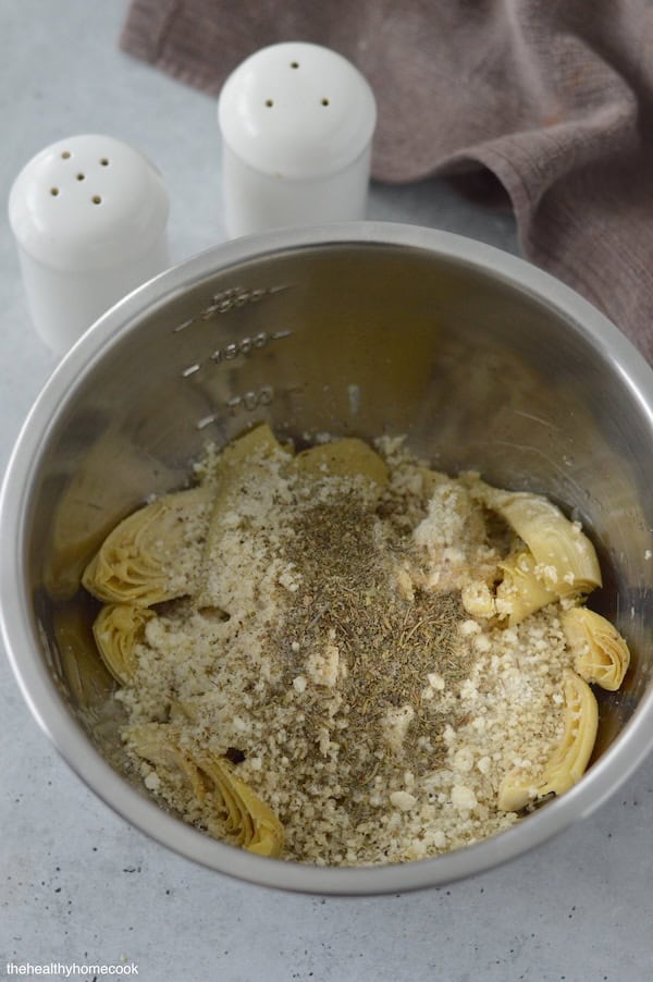 You have to make these mouthwatering Air Fryer Artichoke Hearts. Lightly breaded, golden brown, and ready in less than 10 minutes!