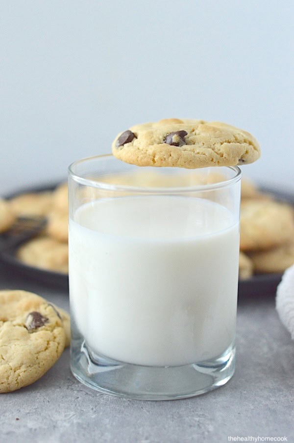 These Eggless Chocolate Chip Cookies are soft, chewy, and easy to make! Perfect for celebrating holidays, birthdays, and special occasions!