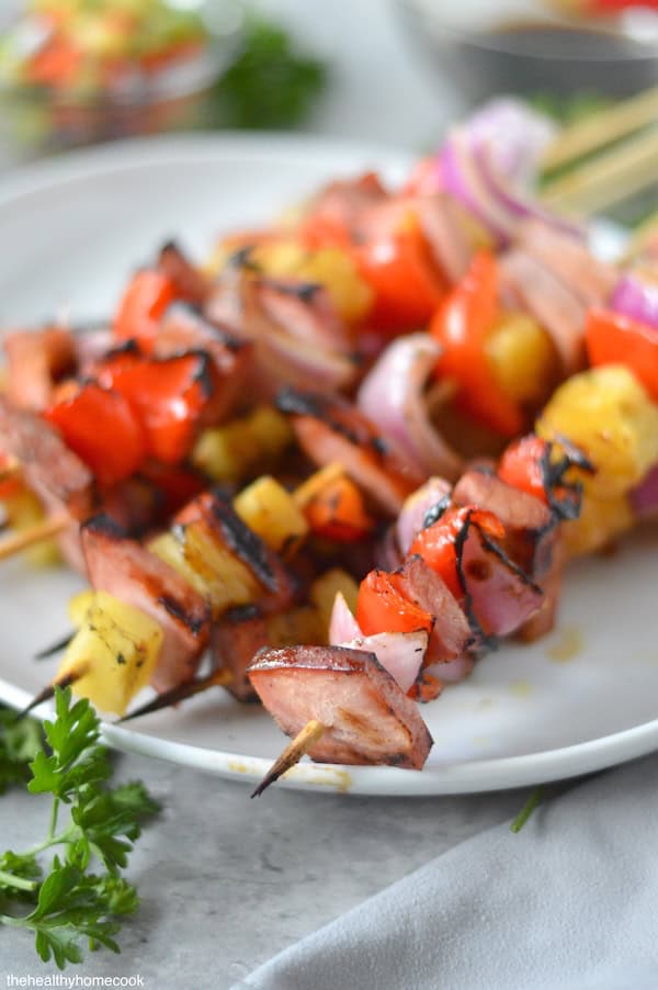 The combination of juicy pineapple, sweet red peppers, onions and sliced ham, all charred to perfection, is an explosion of flavor you don't want to miss.