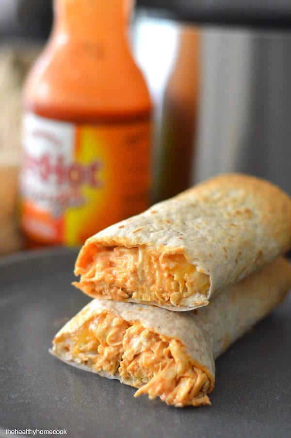 Craving something bold? This high protein, Air Fryer Buffalo Chicken Wrap is flavor-packed and ready to satisfy!
