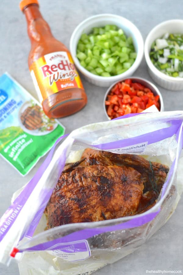 Simple, wholesome, and full of flavor—this Buffalo Rotisserie Chicken Bowl is perfect for busy weeknights or meal prep!