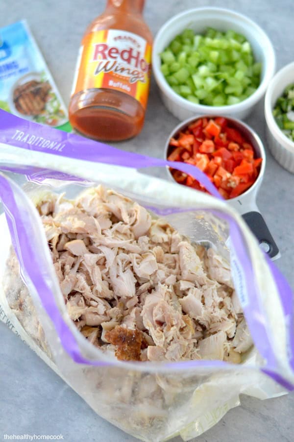 Simple, wholesome, and full of flavor—this Buffalo Rotisserie Chicken Bowl is perfect for busy weeknights or meal prep!