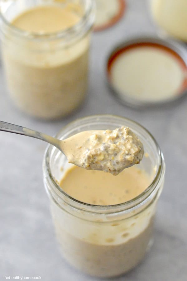 Say goodbye to another boring breakfast and hello to this recipe for Cold Brew Protein Overnight Oats. It's a delicious way to start your day.