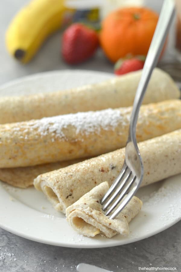 This easy recipe creates classic thin and flexible crepes we all love, but loaded with protein and cinnamon flavor.