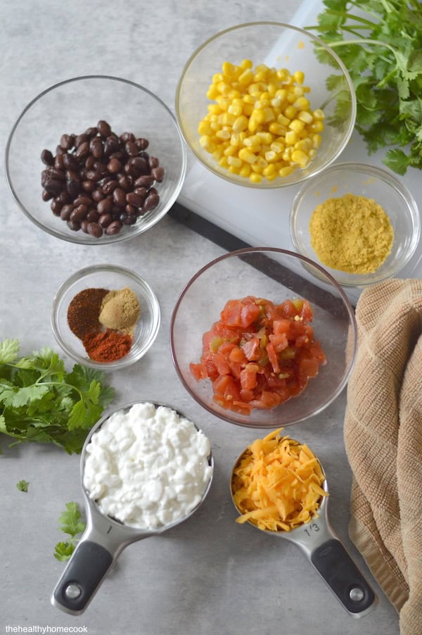 Turn any party into a fiesta with this Southwest Cottage Cheese Queso. It's a protein-packed dip with a kick!