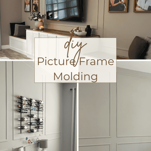 Picture Frame Molding is an easy way to add a classic, elegant touch to any space. Follow along to see how!